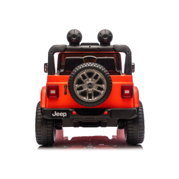 Pojazd Na Akumulator Jeep Rubicon 4x4 DK-JWR556 4x200W 24V Pomarańczowy