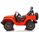 Pojazd Na Akumulator Jeep Rubicon 4x4 DK-JWR556 4x200W 24V Pomarańczowy