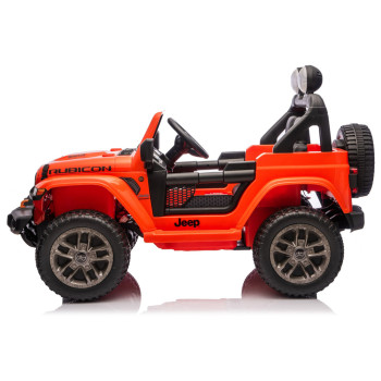 Pojazd Na Akumulator Jeep Rubicon 4x4 DK-JWR556 4x200W 24V Pomarańczowy