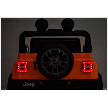 Pojazd Na Akumulator Jeep Rubicon 4x4 DK-JWR556 4x200W 24V Pomarańczowy