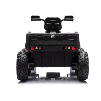 Quad Na Akumulator ATV 6 Kół Z Przyczepką JC606 24V 4x4 Czerwony