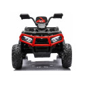 Quad Na Akumulator ATV 6 Kół Z Przyczepką JC606 24V 4x4 Czerwony