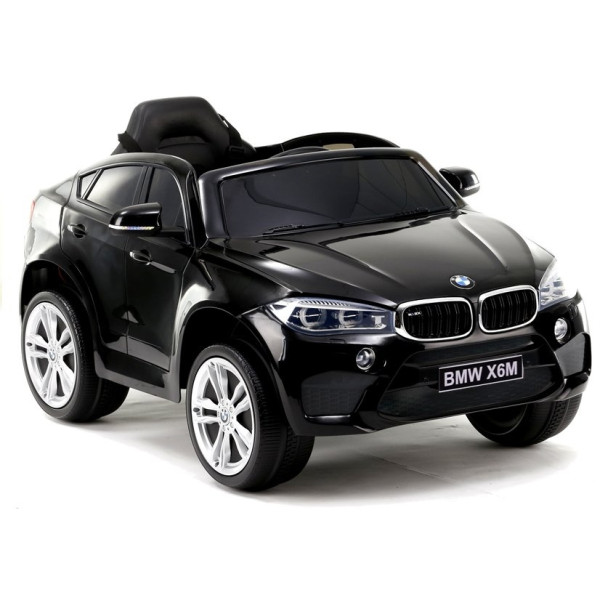 Auto na Akumulator BMW X6 SUV Światła LED MP3 Samchód Pojazd Czarny