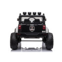 Auto na Akumulator JC666 Światła LED MP3 Pilot Policyjny Biały