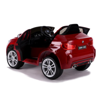 Auto Na Akumulator Nowe BMW X6 SUV Światła LED MP3 Czerowne Lakierowane