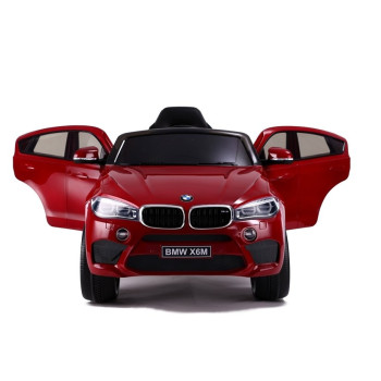Auto Na Akumulator Nowe BMW X6 SUV Światła LED MP3 Czerowne Lakierowane