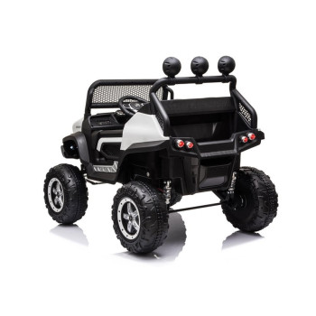 Pojazd na Akumulator Mercedes Unimog S Światła LED MP3 Pilot Biały