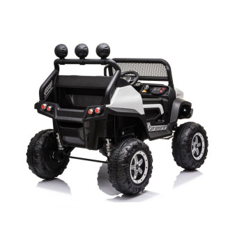 Pojazd na Akumulator Mercedes Unimog S Światła LED MP3 Pilot Biały