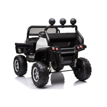 Pojazd na Akumulator Mercedes Unimog S Światła LED MP3 Pilot Biały