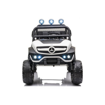 Pojazd na Akumulator Mercedes Unimog S Światła LED MP3 Pilot Biały