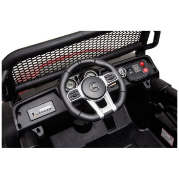 Pojazd na Akumulator Mercedes Unimog S Światła LED MP3 Pilot Biały