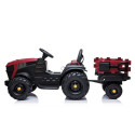 Traktor z Przyczepą Na Akumulator BDM0925 Koła EVA MP3 Czerwony