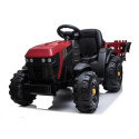 Traktor z Przyczepą Na Akumulator BDM0925 Koła EVA MP3 Czerwony