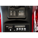 Quad na Akumulator XMX607 Światła LED MP3 Czerwony Lakier