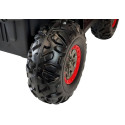 Quad na Akumulator XMX607 Światła LED MP3 Czerwony Lakier