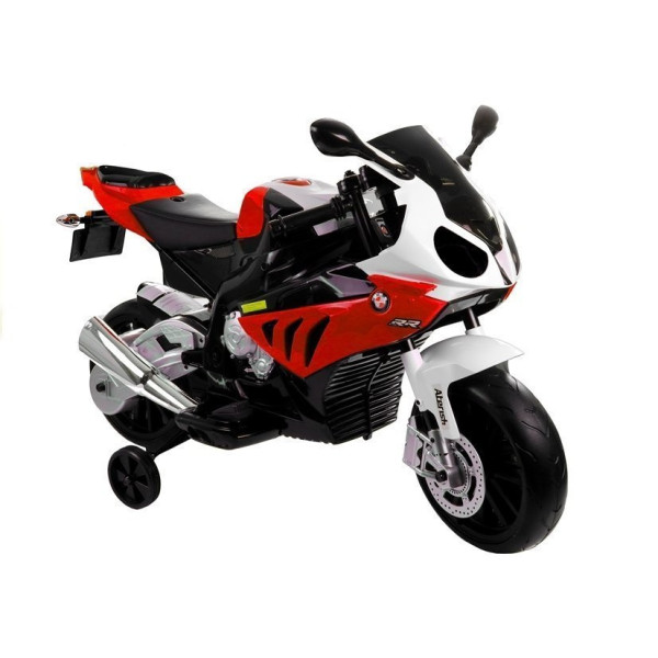 Motor Na Akumulator BMW S1000RR Dla Dzieci Czerwony Trójkołowy
