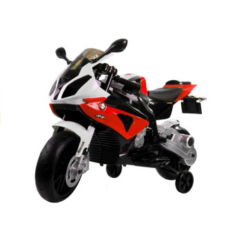Motor Na Akumulator BMW S1000RR Dla Dzieci Czerwony Trójkołowy