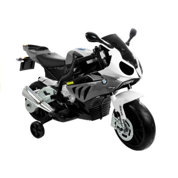 Motor Na Akumulator BMW S1000RR Dla Dzieci Srebrny Trójkołowy