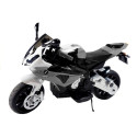 Motor Na Akumulator BMW S1000RR Dla Dzieci Srebrny Trójkołowy