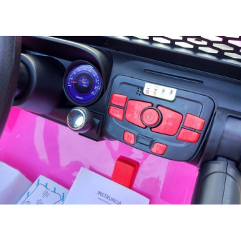 Auto na Akumulator S2388 Jeep Różowy 4x45W