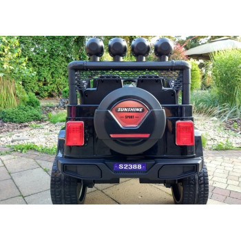 Auto na Akumulator S2388 Jeep Czarny 4x45W