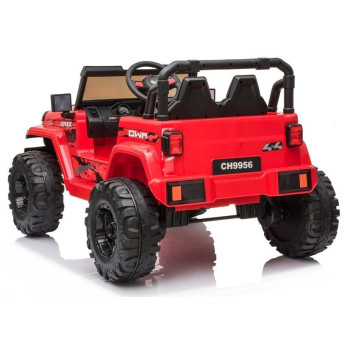 Auto Na Akumulator Dla Dzieci CH9956 Światła LED Pilot Czerwony