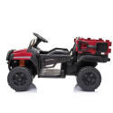 Auto na akumulator BDM0926 Dla Dzieci Światła LED MP3 Pilot Czerwony