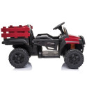 Auto na akumulator BDM0926 Dla Dzieci Światła LED MP3 Pilot Czerwony