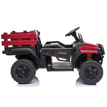 Auto na akumulator BDM0926 Dla Dzieci Światła LED MP3 Pilot Czerwony