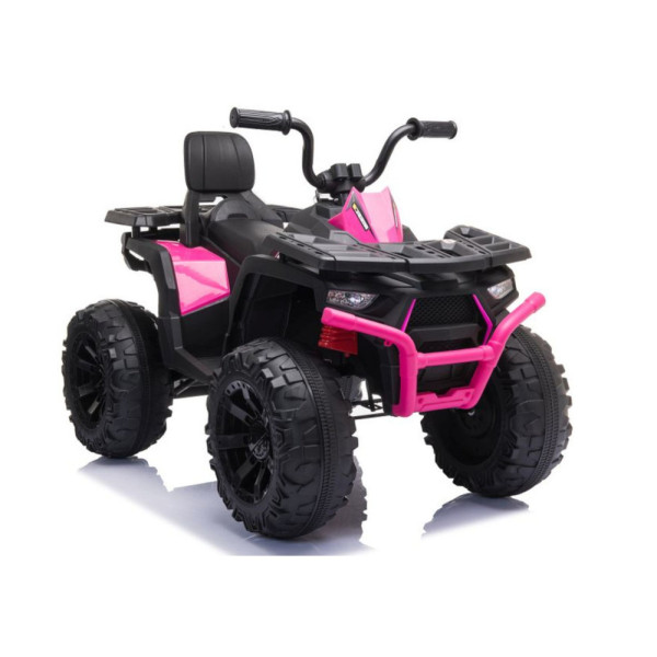 Quad Pojazd Na Akumulator JC333 Światła LED MP3 Różowy
