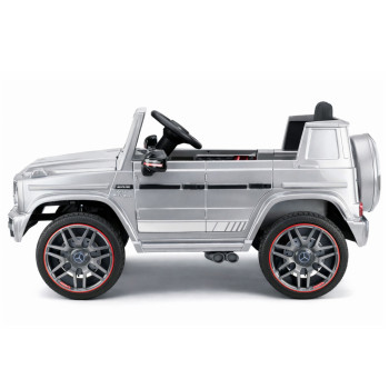 Auto Na Akumulator Mercedes AMG G 63 Srebrny Lakierowany