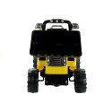 Traktor Koparka Na Akumulator ZP1005 Dla Dzieci Z Ruchomą Łyżką Żółta
