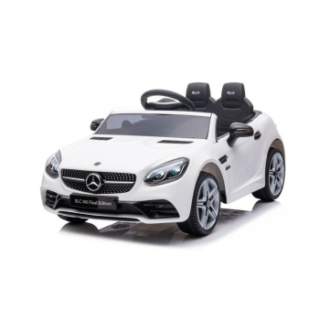 Auto Na Akumulator Mercedes SLC 300 Światła LED MP3 Pilot Biały