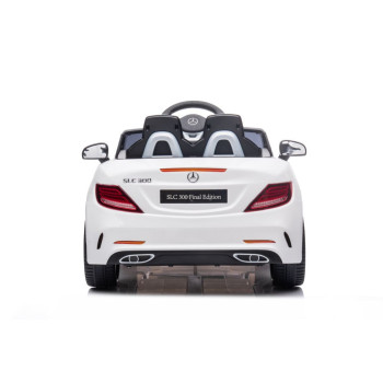 Auto Na Akumulator Mercedes SLC 300 Światła LED MP3 Pilot Biały