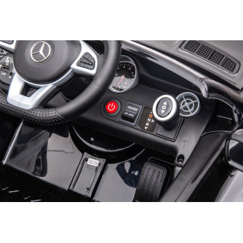 Auto Na Akumulator Mercedes SLC 300 Światła LED MP3 Pilot Biały