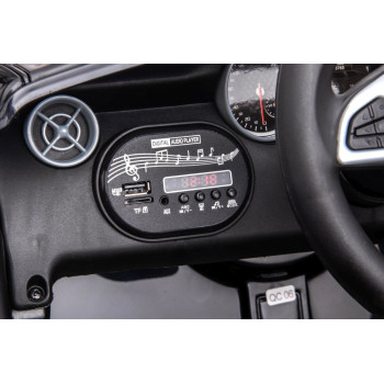 Auto Na Akumulator Mercedes SLC 300 Światła LED MP3 Pilot Biały