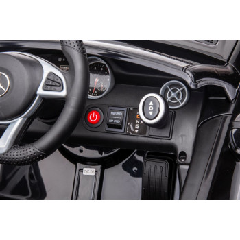 Auto Na Akumulator Mercedes SLC 300 Światła LED MP3 Pilot Czarny