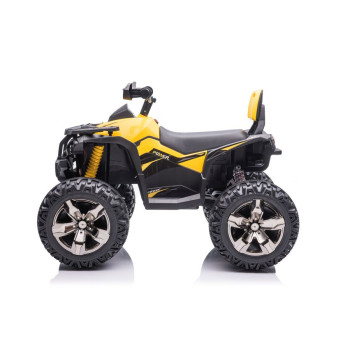 Quad Na Akumulator Z Oparciem QLS-3288 ŚwIatła LED MP3 Żółty