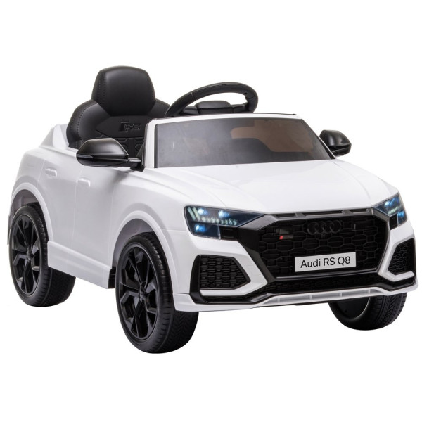 Samochód na akumulator Audi RS Q8 Światła LED MP3 Pilot Biały