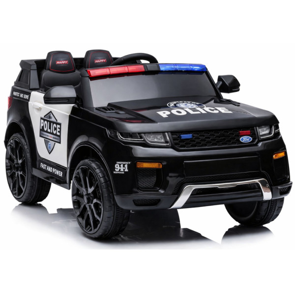 Auto Na Akumulator BBH-021 Policyjne Czarne
