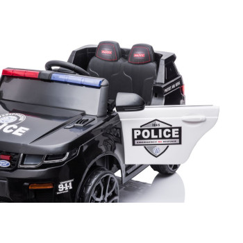 Auto Na Akumulator BBH-021 Policyjne Czarne