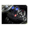 Auto Pojazd Na Akumulator HL1538 Pilot Światła LED MP3 Czarne