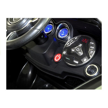 Auto Pojazd Na Akumulator HL1538 Pilot Światła LED MP3 Czarne