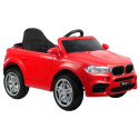 Auto Pojazd Na Akumulator HL1538 Pilot Światła LED MP3 Czerwone