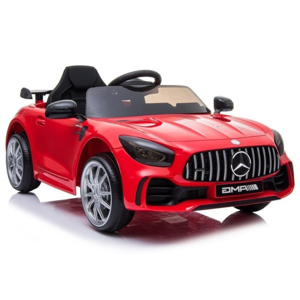 Auto na Akumulator Mercedes GTR Dla Dzieci Światła LED MP3 Czerwony