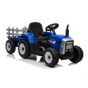 Traktor na Akumulator z Przyczepą XMX611 Niebieski