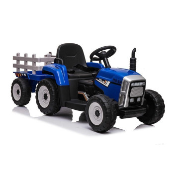 Traktor na Akumulator z Przyczepą XMX611 Niebieski