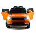 Auto na Akumulator HL1638 Dla Dzieci Światła LED MP3 Pilot Pomarańczowe