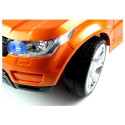 Auto na Akumulator HL1638 Dla Dzieci Światła LED MP3 Pilot Pomarańczowe