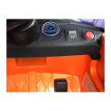 Auto na Akumulator HL1638 Dla Dzieci Światła LED MP3 Pilot Pomarańczowe